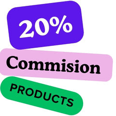 20% Commision Products