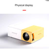 Mini Projector 24-60 Inch Display, 360° Flip, Perfect for Home Entertainment