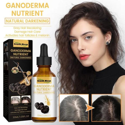 Hair Darkening Serum, Anti-Grey Formula, Herbal Extracts, 30ml