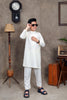 BOSKI OFF-WHITE KID'S SHALWAR KAMEEZ