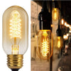 Bulbrite Incandescent T45 Light Bulb, Vintage Filament, Edison Style