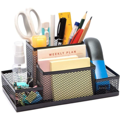 Metal Mesh Desk Organizer