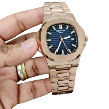 Watch, Patek Phillipe Geneve, Blue Dial with Free Delivery in Pakistan, for Unisex