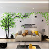 3D Acrylic Wall Art, Forever Tree Design, Shiny Finish, Home & Office Decor