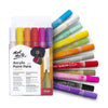 Mont Marte Acrylic Paint Pens, Broad Tip, for Art Projects