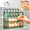 3 Layer Egg Storage Container, 24 Grid, for Refrigerator Organization