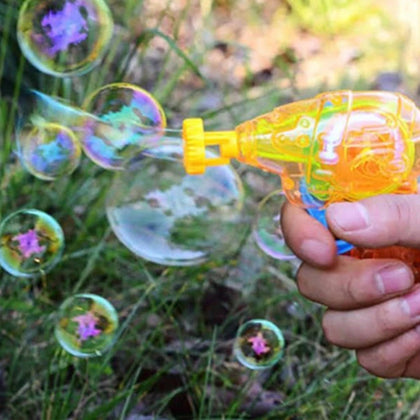 Bubble Gun Toy, 20-30 Bubbles at a Time, Great for Outdoor Play