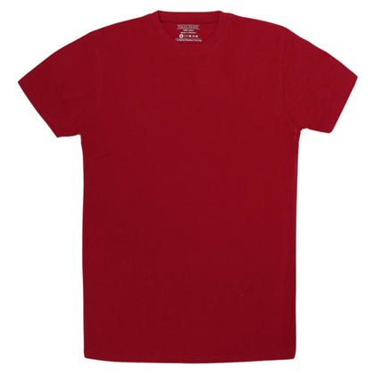 Elegant Burgundy T-Shirt, Premium 100% Cotton, for Sophistication