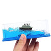 Titanic Cruise Ship Liquid Wave Decoration, Unsinkable & Desk Ornament