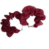 Organza Scrunchies Hoop Earrings, Lightweight & Trendy, for Girls