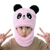 Beanie Cap with Scarf, Comfortable & Windproof Design, for Kids