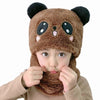 Beanie Cap with Scarf, Comfortable & Windproof Design, for Kids