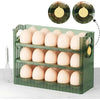 3 Layer Egg Storage Container, 24 Grid, for Refrigerator Organization