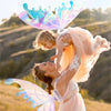 Glowing Elf Wings, Rechargeable Light-Up Fairy Costume, for Kids & Adults