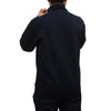 Black Zipper Sweatshirt, Cotton-Polyester Blend, Modern Fit for Everyday Wear