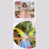 Glowing Elf Wings, Rechargeable Light-Up Fairy Costume, for Kids & Adults