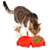 Cat Shaped Double Food Bowl, 2-in-1 Pet Feeder, Non-Slip & Durable