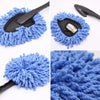 Car Wash Microfiber Cleaning Brush, Extendable Dust Mop & Waxing Tool