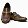 Loafer-Luxe Tire Sole Shoes, Premium Leather & Casual Wear, for Men