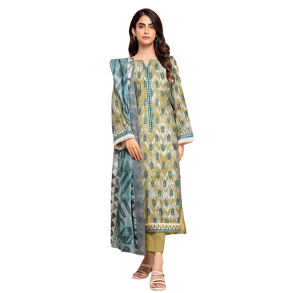 Suit, Edenrobe 3-Piece Printed Lawn & Original Quality, for Women