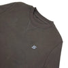 STRAV Grey Sweatshirt, Comfortable Cotton-Polyester Blend, Modern Fit