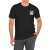 T-Shirt, Printed Round Neck, Wrinkle-Resistant & Shrink-Free, for Men