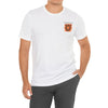 T-Shirt, Printed Round Neck, Wrinkle-Resistant & Shrink-Free, for Men