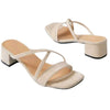 Cross Suede Slippers, Soft, Stylish & Comfortable Slip-Ons, for Women