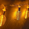 Mega Power LED Metal String Lights, 3M 10 LED Warm White, for Home & Event Decor