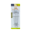 Transparent Round Paint Brush Pack of 6