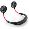 Portable Hand-Free USB Neck Fan, 360° Adjustable, 3-Speed & Rechargeable