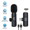 K8 Wireless Lavalier Mic & M28 TWS Earbuds, Pack of 2, Professional Audio Solutions