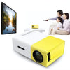 Mini Projector 24-60 Inch Display, 360° Flip, Perfect for Home Entertainment