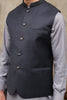 CHARCOAL GREY MEN'S WAIST COAT