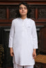 WHITE BOSKI KID'S SHALWAR KAMEEZ