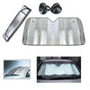 Universal Car Front Windshield Sunshade, Foldable Foil Curtains