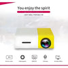 Mini Projector 24-60 Inch Display, 360° Flip, Perfect for Home Entertainment