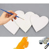 Heart Shape Artist Canvas Board, Durable & Versatile, Art Supplies