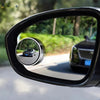 Car Round Mirror Original Glass, 2 Pcs, Blind Spot Mirrors, for Safe Driving