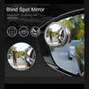 Car Round Mirror Original Glass, 2 Pcs, Blind Spot Mirrors, for Safe Driving