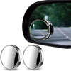 Car Round Mirror Original Glass, 2 Pcs, Blind Spot Mirrors, for Safe Driving