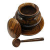 Sugar Pot Wooden, Elegant Craftsmanship & Handcrafted Utility, for Your Kitchen