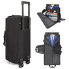 Convertible Duffle Garment Bag with Wheels, Spacious Weatherproof & Travel Ready