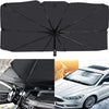 Car Windshield Umbrella Sun Shade, Foldable UV Reflector, Summer Sun Protection