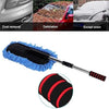 Car Cleaning Mop with Retractable Handle, Microfiber Brush for Dust & Dirt