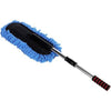 Car Cleaning Mop with Retractable Handle, Microfiber Brush for Dust & Dirt