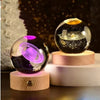 LED Crystal Ball with Touch Switch, for Decorative Home Light