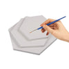 Hexagon Artist Canvas Board, Sturdy & Modern, Art Supplies