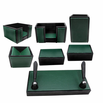 Senator Rexine Leather Desk Organizer 7pcs Set #20