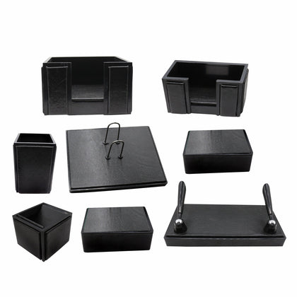 Senator Rexine Leather Desk Organizer 8pcs Set  #20